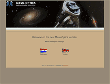 Tablet Screenshot of mesu-optics.nl